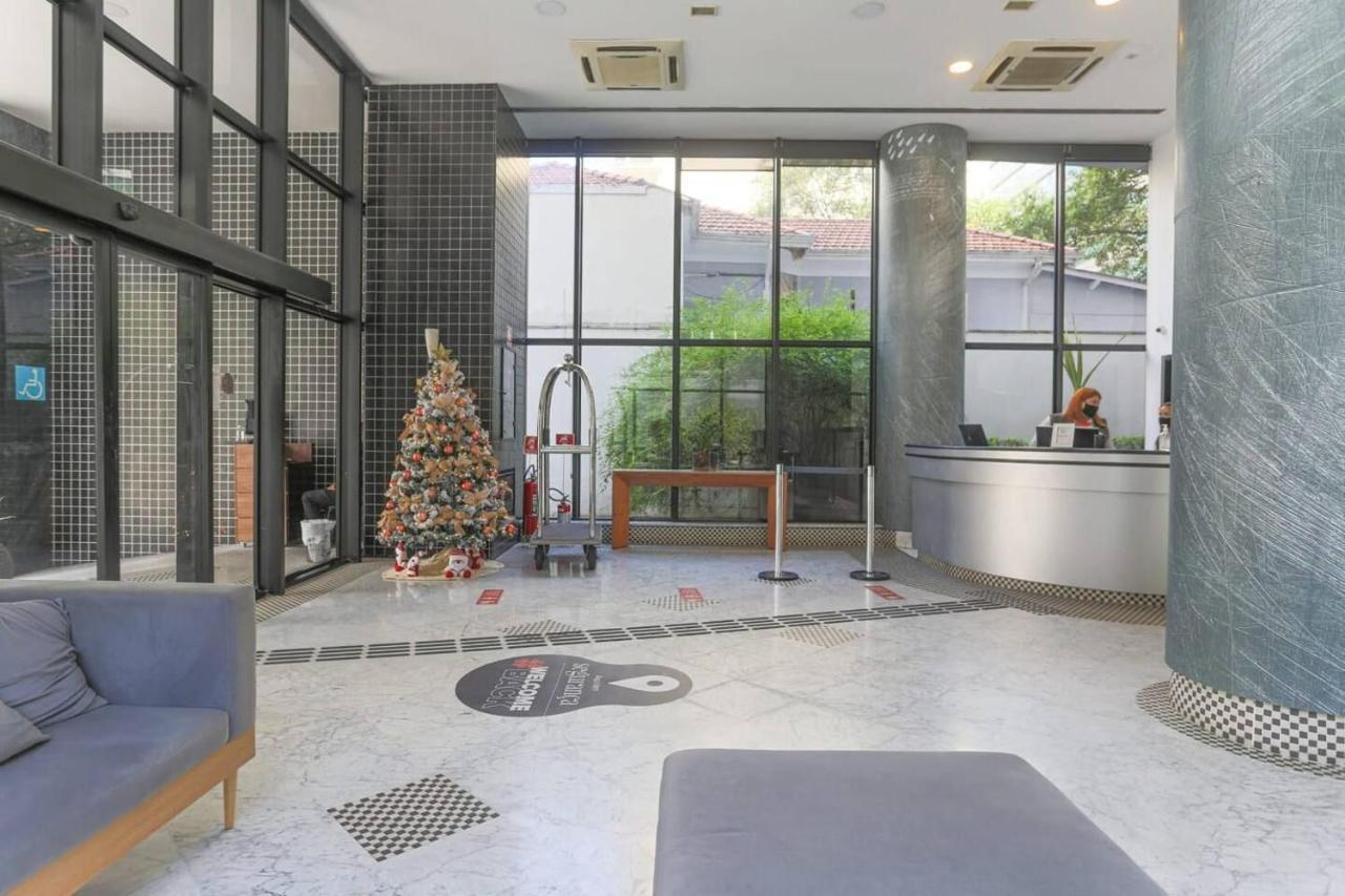 Elegant Flat Jardins - Garagem, Ar Cod, Otel Sao Paulo Dış mekan fotoğraf
