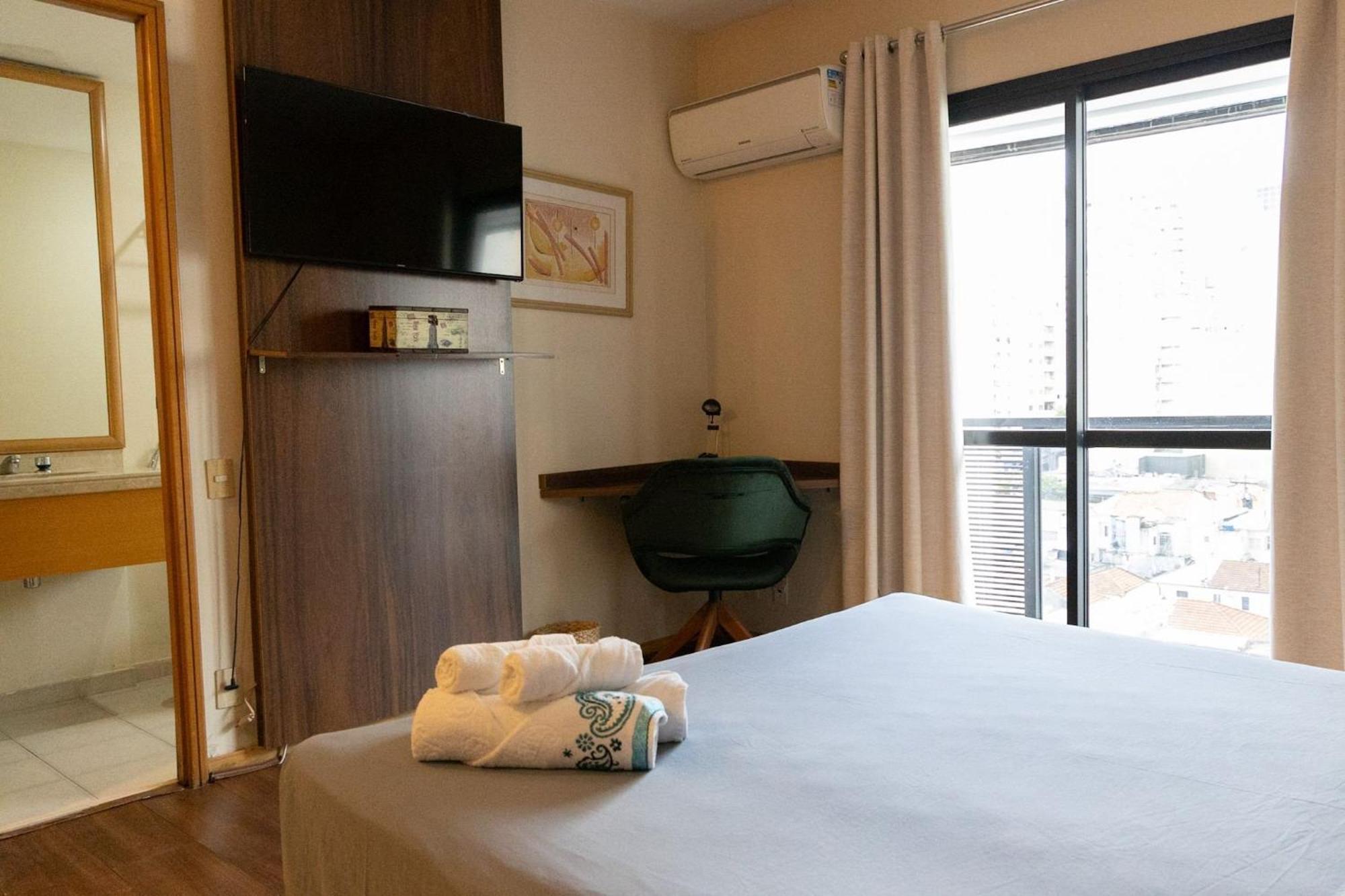 Elegant Flat Jardins - Garagem, Ar Cod, Otel Sao Paulo Dış mekan fotoğraf